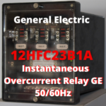 General Electric 12HFC23B1A Instantaneous Overcurrent Relay GE 50/60Hz